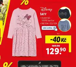 Lidl Šaty nabídka