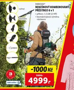 Lidl Benzínový kombinovaný přístroj 6v1 nabídka