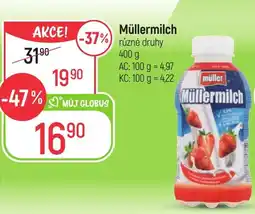 Globus Müllermilch nabídka