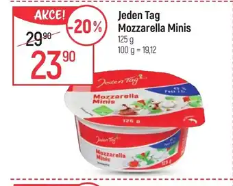 Globus Jeden Tag Mozzarella Minis nabídka