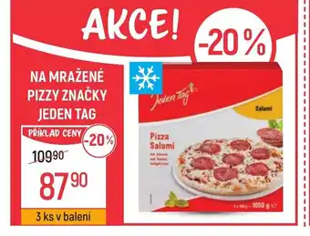 Globus Na mražené pizzy značky JEDEN TAG nabídka