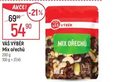 Globus VÁŠ VÝBĚR Mix ořechů nabídka