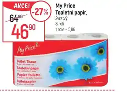 Globus My Price Toaletní papír nabídka