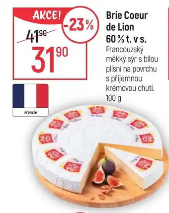 Globus Brie Coeur de Lion 60% t. vs. nabídka