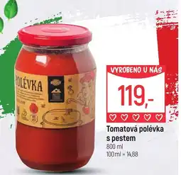 Globus Tomatová polévka s pestem nabídka