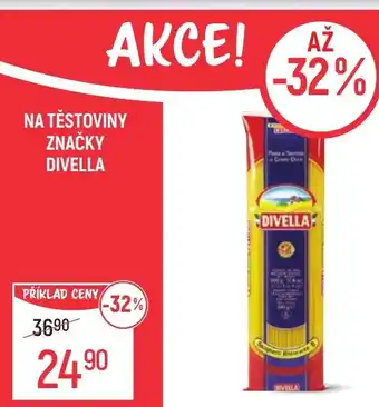 Globus Na těstoviny značky Divella nabídka