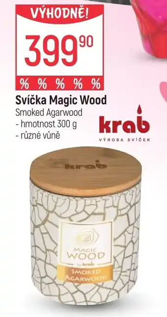 Globus Svíčka Magic Wood nabídka