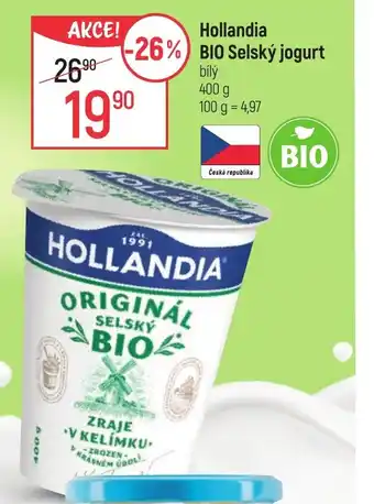 Globus HOLLANDIA Bio Selský jogurt nabídka