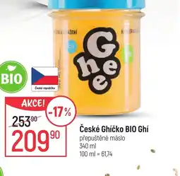 Globus České Ghíčko BIO Ghí nabídka