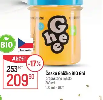 Globus České Ghíčko BIO Ghí nabídka