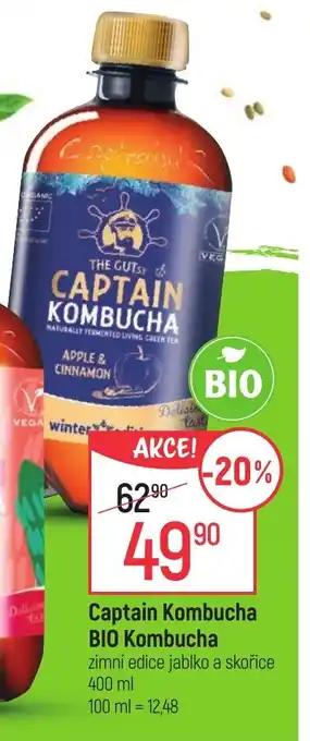 Globus Captain Kombucha BIO Kombucha nabídka