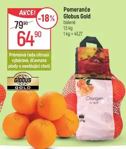 Globus Pomeranče Globus Gold nabídka