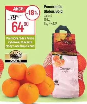 Globus Pomeranče Globus Gold nabídka