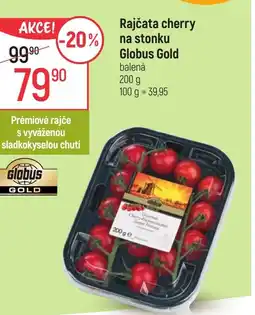 Globus Rajčata cherry na stonku Globus Gold nabídka