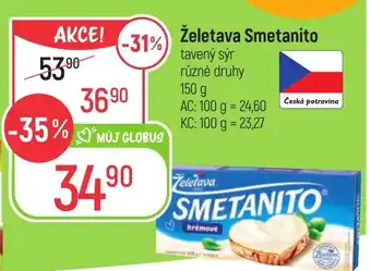 Globus Želetava Smetanito nabídka