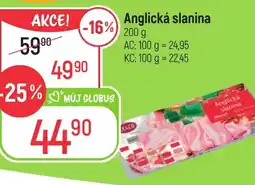 Globus Anglická slanina nabídka