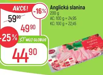 Globus Anglická slanina nabídka