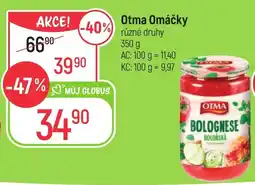 Globus OTMA Omáčky nabídka