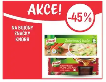 Globus Na bujóny značky KNORR nabídka