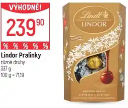 Globus Lindor Pralinky nabídka