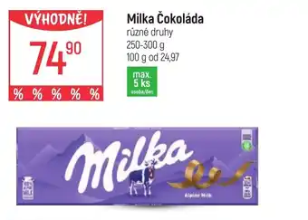 Globus Milka Čokoláda nabídka