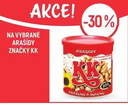 Globus Na vybrané arašídy značky KK nabídka