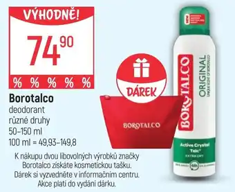 Globus BOROTALCO deodorant nabídka