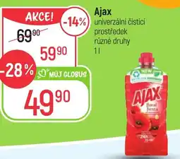 Globus AJAX Ajax univerzální čisticí prostředek nabídka