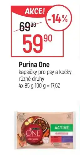 Globus PURINA One kapsičky pro psy a kočky nabídka