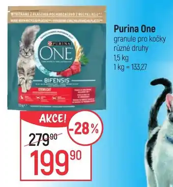 Globus PURINA One granule pro kočky nabídka