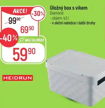 Globus Úložný box s víkem Diamond nabídka