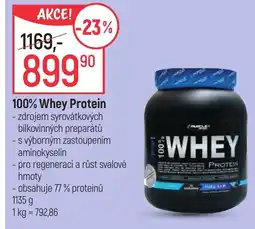 Globus 100% Whey Protein nabídka