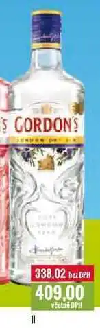 Ratio GORDON'S 1l nabídka