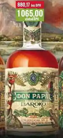 Ratio DON PAPA BAROKO 0,7l nabídka