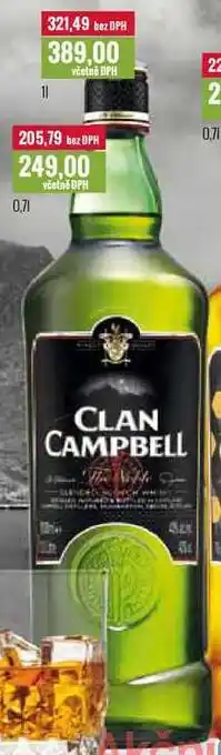 Ratio CLAN CAMPBELL 0,7, 1l nabídka