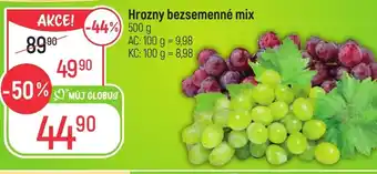 Globus Hrozny bezsemenné mix nabídka