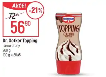 Globus Dr. Oetker Topping nabídka