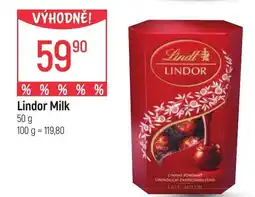 Globus Lindor Milk nabídka