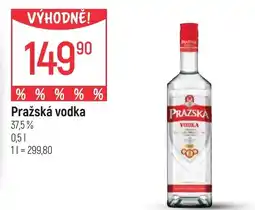 Globus PRAŽSKÁ Vodka nabídka