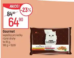 Globus GOURMET kapsičky pro kočky nabídka