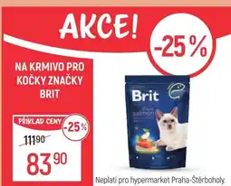 Globus Na krmivo pro kočky značky Brit nabídka