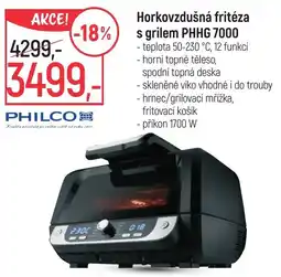 Globus Horkovzdušná fritéza s grilem PHHG 7000 nabídka