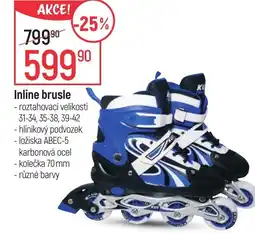 Inline brusle