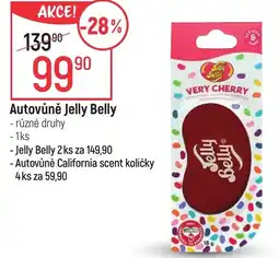 Globus Autovůně Jelly Belly nabídka