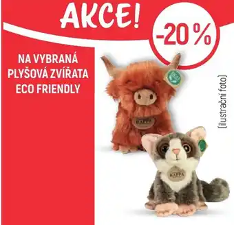 Globus Na vybraná plyšová zvířata Eco friendly nabídka