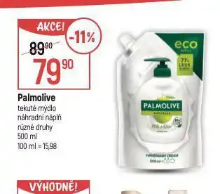 Globus Palmolive tekuté mýdlo nabídka