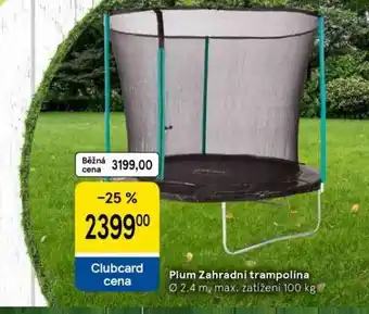 Tesco Plum zahradní trampolína nabídka