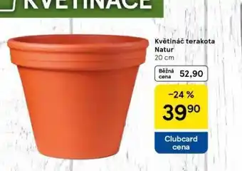 Tesco Květináč terakota natur nabídka