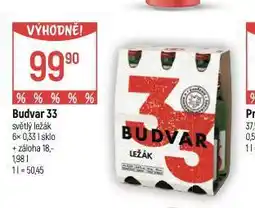 Globus Pivo budvar 33 nabídka