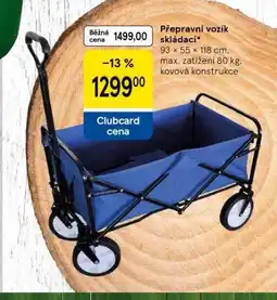 Tesco Přepravní votík skládací nabídka